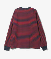 L/S Crew Neck T - Cotton St. Jersey