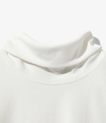 L/S High Neck Tee - Poly Jersey