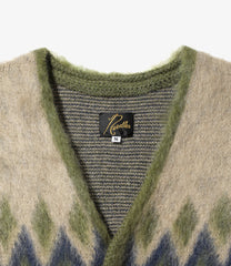 Mohair Cardigan - Diamond