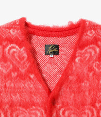 Mohair Cardigan - Heart