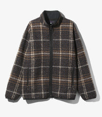 W.U. Piping Jacket - Plaid Tweed