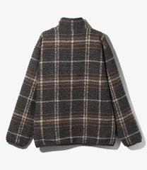 W.U. Piping Jacket - Plaid Tweed