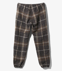 Zipped W.U. Pant - Plaid Tweed