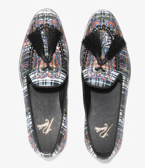 Tartan Plaid Tassel Slip-On