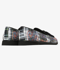 Tartan Plaid Tassel Slip-On