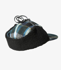 Hunting Cap - Wool Melton Plaid