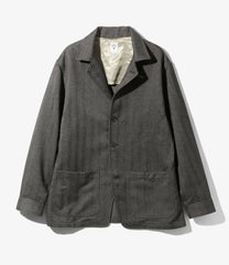 Pen Jacket - Poly Herringbone