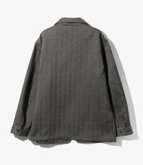 Pen Jacket - Poly Herringbone