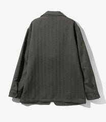 Pen Jacket - Poly Herringbone