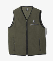 Piping Vest - Poly Fleece