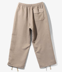 String Cuff Balloon Pant - Poly Twill