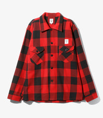 Smokey Shirt - Buffalo Plaid Twill