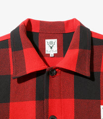 Smokey Shirt - Buffalo Plaid Twill