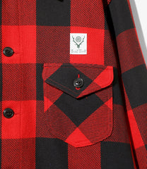 Smokey Shirt - Buffalo Plaid Twill