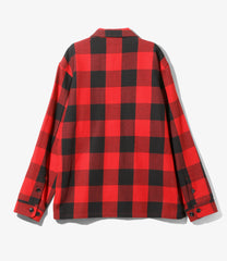 Smokey Shirt - Buffalo Plaid Twill