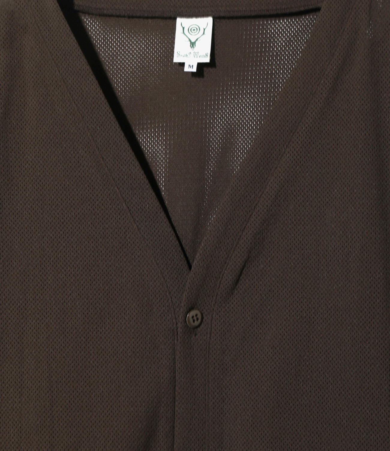 South2 West8 S.S. V Neck Cardigan ネペンテス S.S. V Neck Cardigan - Knit Mesh – NEPENTHES ONLINE STORE