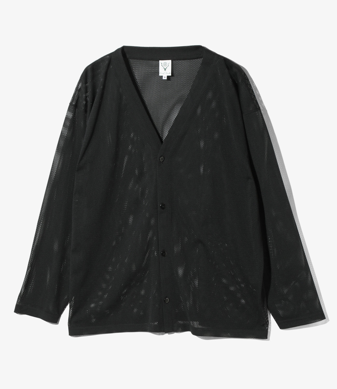 South2 West8 S.S. V Neck Cardigan ネペンテス S.S. V Neck Cardigan - Knit Mesh – NEPENTHES ONLINE STORE