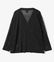 S.S. V Neck Cardigan - Knit Mesh – NEPENTHES ONLINE STORE