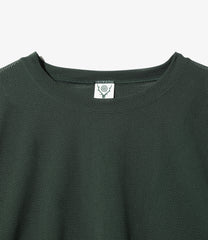 Crew Neck Shirt - Knit Mesh