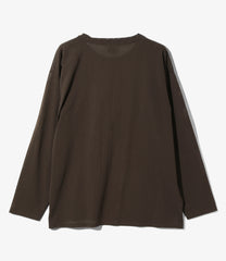 S.S. Crew Neck Shirt - Knit Mesh