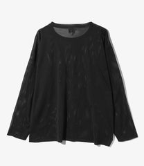 S.S. Crew Neck Shirt - Knit Mesh