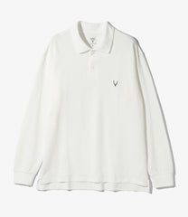 L/S Polo Shirt - Cotton Pique