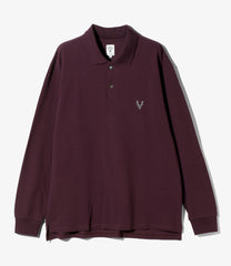 L/S Polo Shirt - Cotton Pique