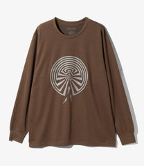 L/S Crew Neck Tee - MAZE