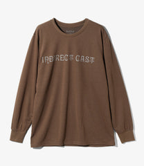 L/S Crew Neck Tee - INDIRECT CAST