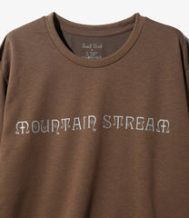 L/S Crew Neck Tee - MOUNTAIN STREAM