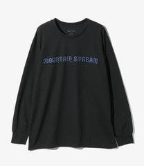 L/S Crew Neck Tee - MOUNTAIN STREAM