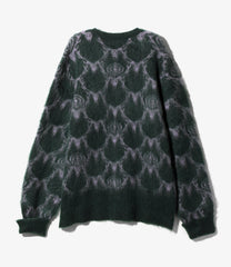 Loose Fit V Neck Sweater - Skull&Target