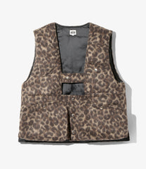 Insulation Game Vest- Leopard Jq.