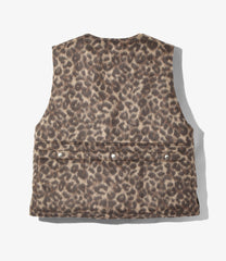 Insulation Game Vest- Leopard Jq.