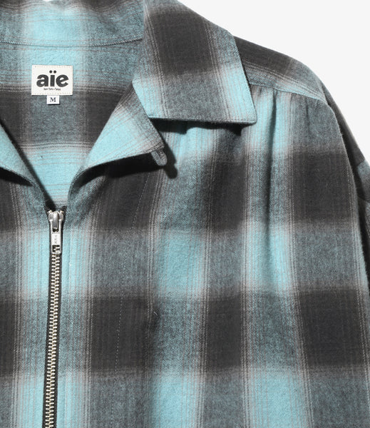 AIE 激し ボアコート チェック柄 needles nepenthes 