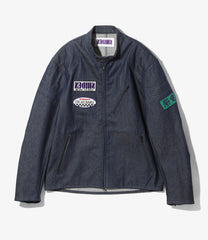 Motor Cycle Jacket -13.5oz Denim