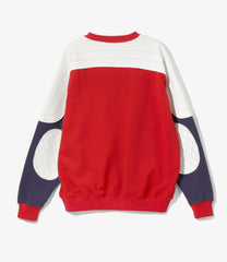 Motor Cycle Sweat Shirt - C/PE Pile Jersey