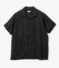 Camp Shirt - Lace Stripe Jacquard