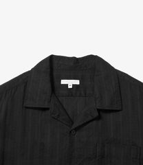 Camp Shirt - Lace Stripe Jacquard