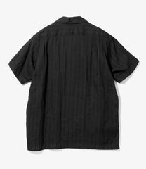 Camp Shirt - Lace Stripe Jacquard