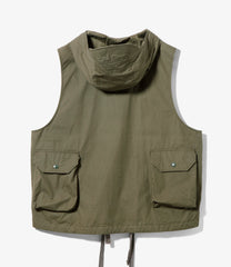 Field Vest - Coated Cotton Cloth