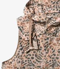 Field Vest - Leopard Print