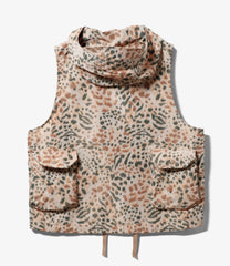 Field Vest - Leopard Print