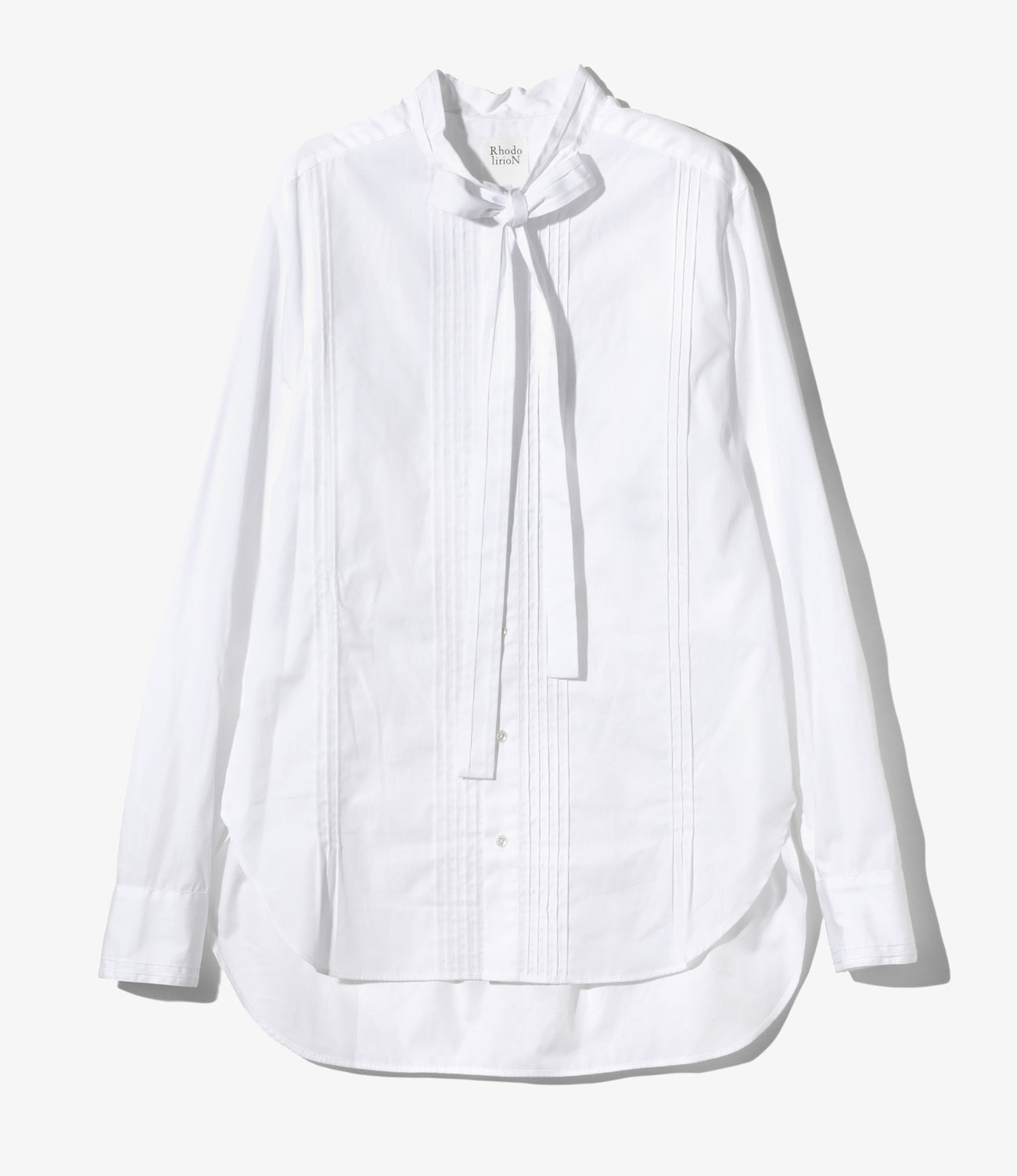 Ribbon Tie Blouse - Solid＆Leopard