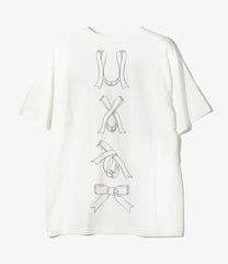 Printed Making a bow with Ribbon Tee