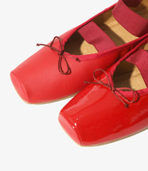 Material Combination Ballet Shoes