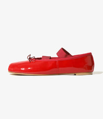 Material Combination Ballet Shoes