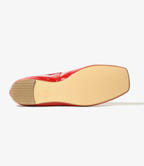 Material Combination Ballet Shoes