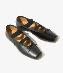 Material Combination Ballet Shoes