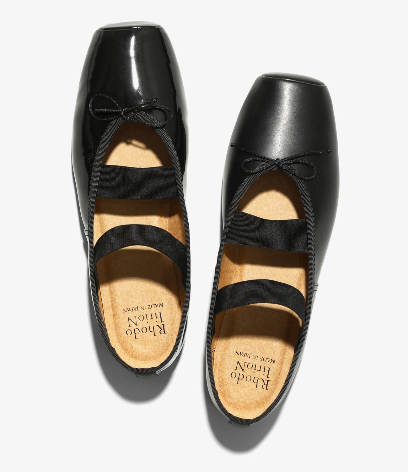 Material Combination Ballet Shoes